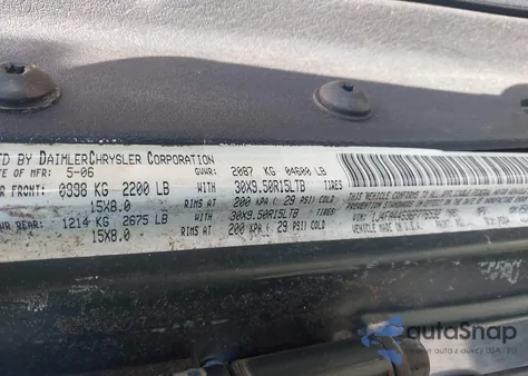 2006 Jeep Wrangler Unlimited from USA, damaged, VIN 1J4FA44S36P776532